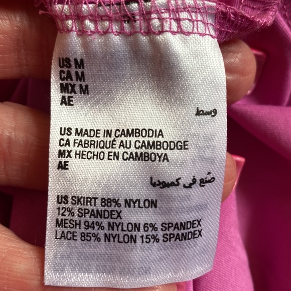 INC size medium, pink/mauve colored long nightgown in excellent condition. - Picture 9 of 10